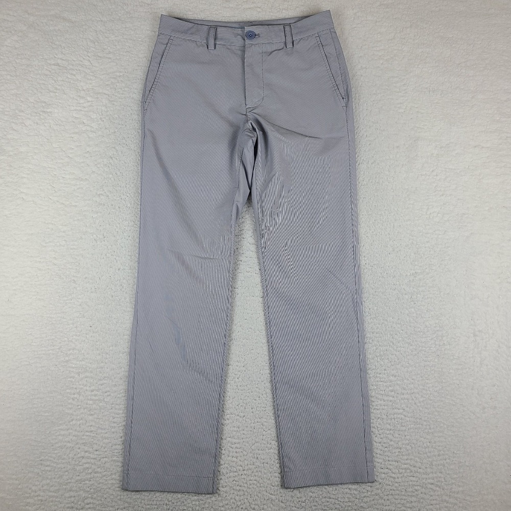 Vineyard‎ Vines Pants Mens 28x30 Blue Striped Activewear Performance Tech Golf